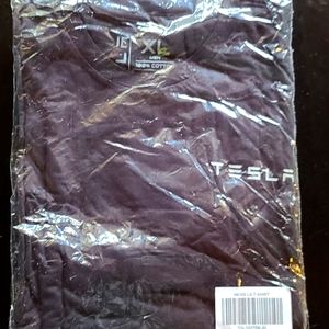 XL long sleeve Tesla T-shirt.